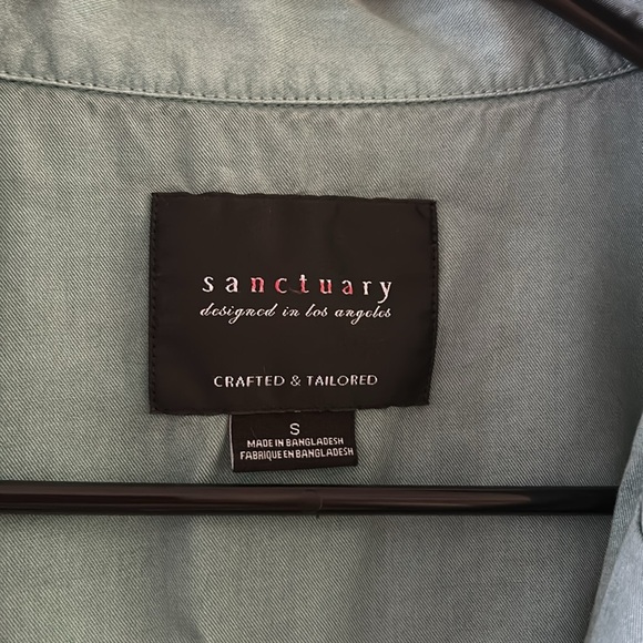 SANCTUARY utility Blazer Jacket S NWOT - Picture 2 of 9